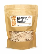 High Quality Cubed Poria Mushroom Fu Ling Li 茯苓粒 6oz