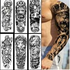 Temporary Tattoos Arm Body Tattoo Sticker Half Sleeve Fake Waterproof