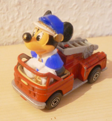 1979 Matchbox Disney Series 1 - Feuerwehr Auto Micky Maus Mickey Mouse Lesney