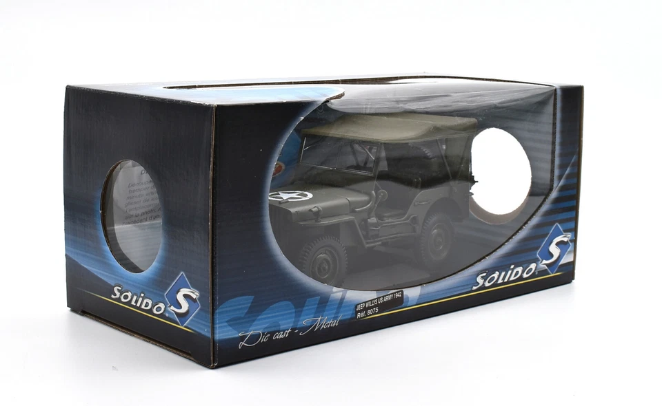 Solido Jeep Willys US Army 1942 Ref 8075 Metal 1:18e - Image 4 of 4