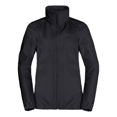Jack Wolfskin Stormy Point 2L Womens Hooded Outdoor Rain Jacket