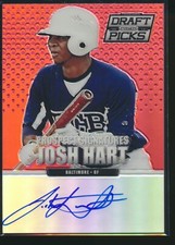 2013 Panini Prizm Draft Picks Prospect Signatures Auto RED /100 Josh Hart