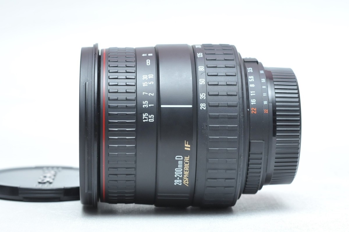 ★ ニコンF シグマ 28-200mm F3.5-5.6D ASPHERICAL Sigma AF 28-200mm f3.5-5.6 D ASPH IF DL Hyperzoom Lens for Nikon F