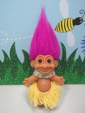 HAWAIIAN HULA BOY - 5" Russ Troll Doll - NEW STORE STOCK w/MINOR FLAWS