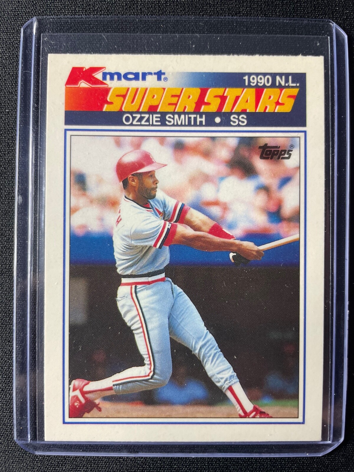 1990 Topps Kmart Super Stars Ozzie Smith #4 Cardinals!!