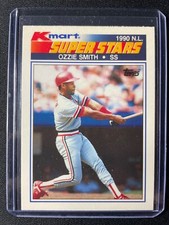 1990 Topps Kmart Super Stars Ozzie Smith #4 Cardinals!!