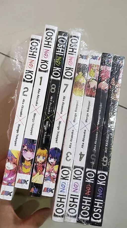 Oshi No Ko Manga by Aka Akasaka Volume 1-12 Loose OR Full Set English  Version