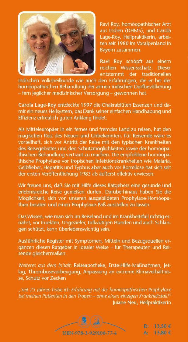 Thumbnail - Homöopathische Ratgeber: Reisen | Carola Lage-roy (u. A.) |