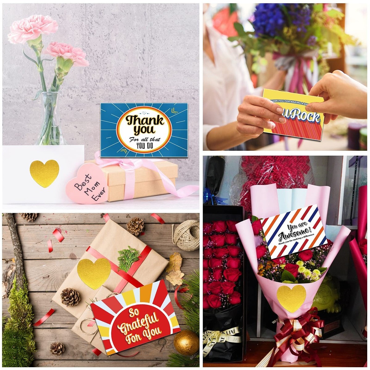 Staff Appreciation Cards 24 Happy s Bulk With Envelopes - 24 Cheerful s For  Employees In A Storage Box - Employee Appreciation Gifts Work Anniversary  Card, image size:1200x1200