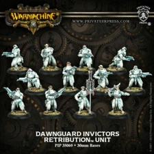 Warmachine Retribution of Scyrah Dawnguard Invictors PIP35069 Privateer Press