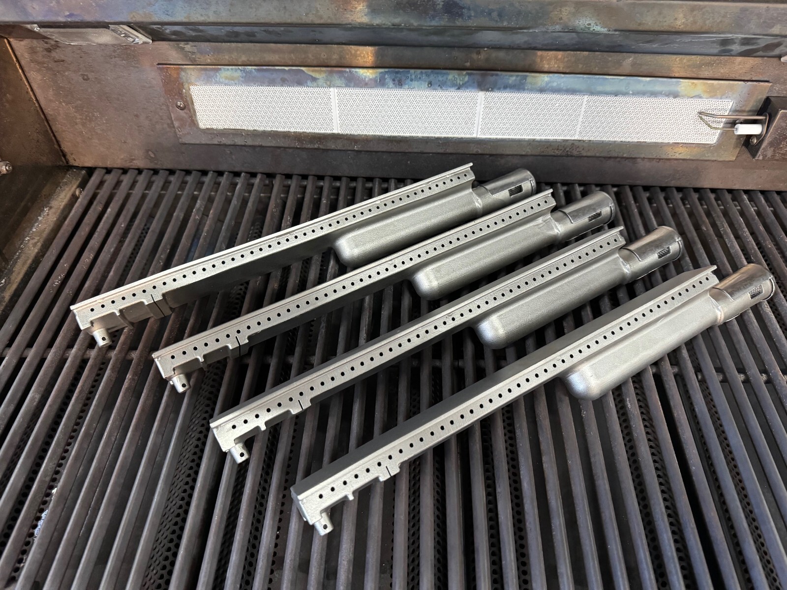 Replacement 16" Cast 304 Stainless Steel BBQ Burner eBay