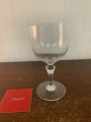 1 Large water glass Normandy model in Baccarat crystal h: 17.5 cm
