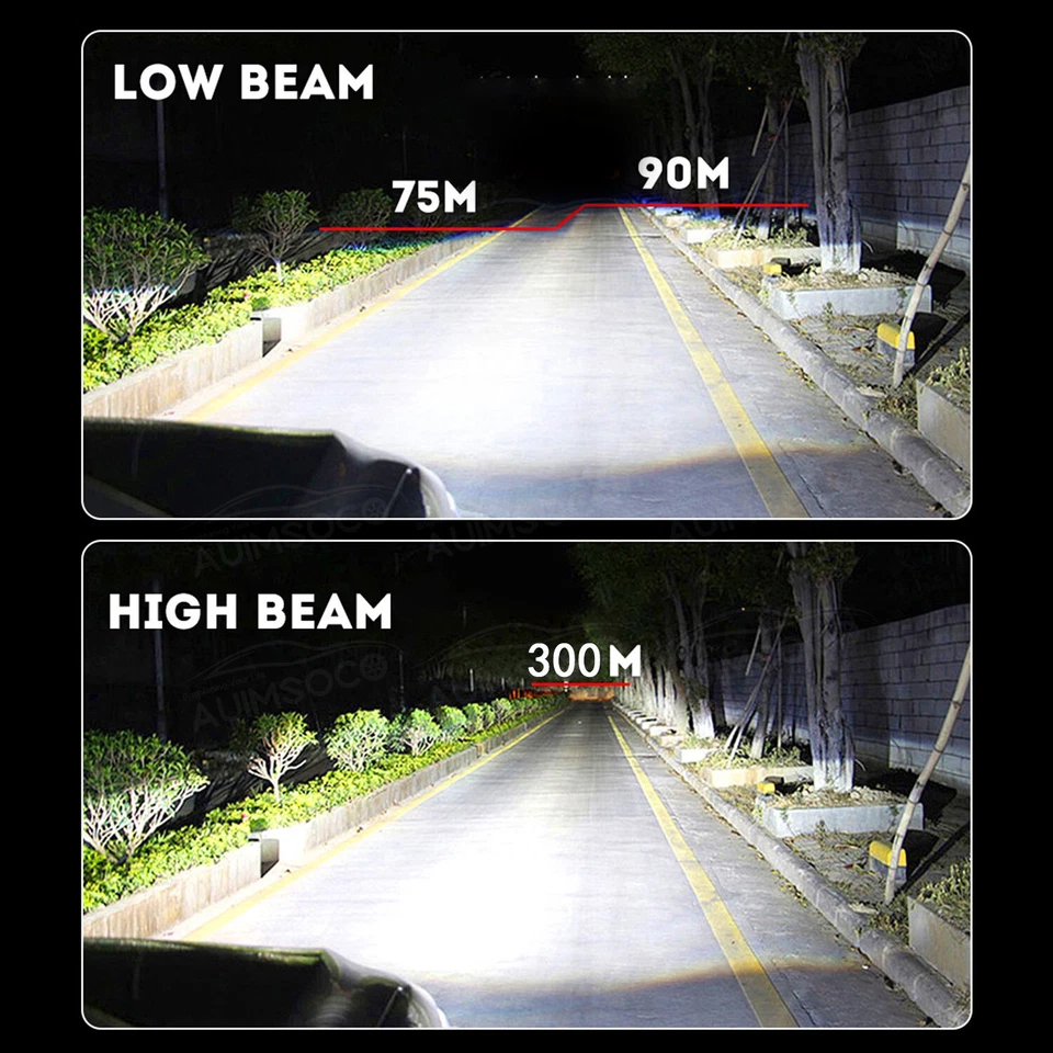 Kit de faros LED altos+bajos y antiniebla para Volkswagen Passat 2002-2004 2005 Foto 2 de 4