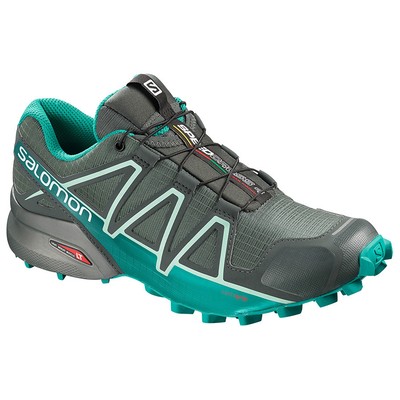 Trail running shoes women salomon speedcross 4 GTX W Balsam Green Tropical  | eBay