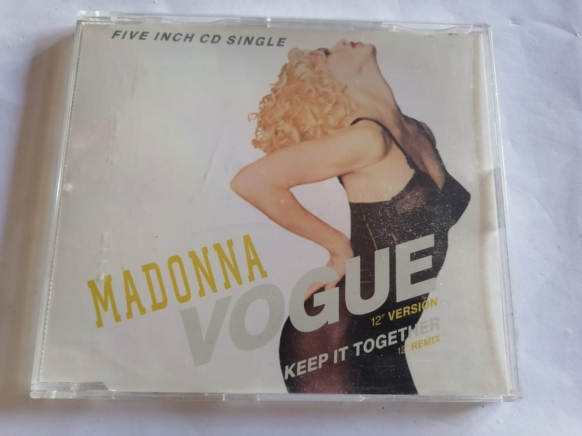 マドンナ　VOGUE　UK盤 貴重 12” シングルレコード　SAM 659 MADONNA VOGUE 12インチシングル MADONNA マドンナ VOGUE UK盤 貴重 12