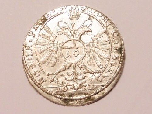 CHUR 10 Kreuzer 1632 Toperhaltung (L2256)