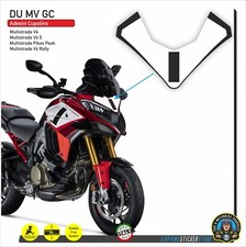 Adesivo per cupolino soprafaro con numero 1 DUCATI MULTISTRADA V4 PIKES PEAK GC