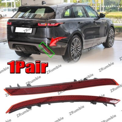 1Pair Rear Bumper Reflector Lamp For 2017-2021 Range Rover Velar L560 ...