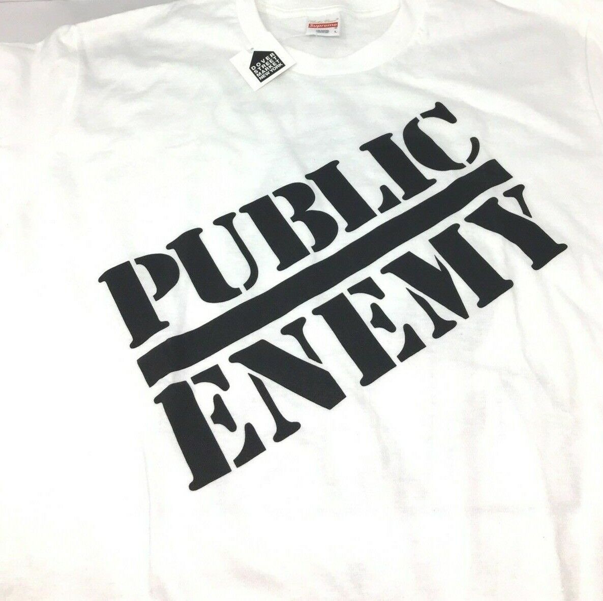 Supreme Undercover Public Enemy Blow Your Mind tshirt tee size Large L  White NEW