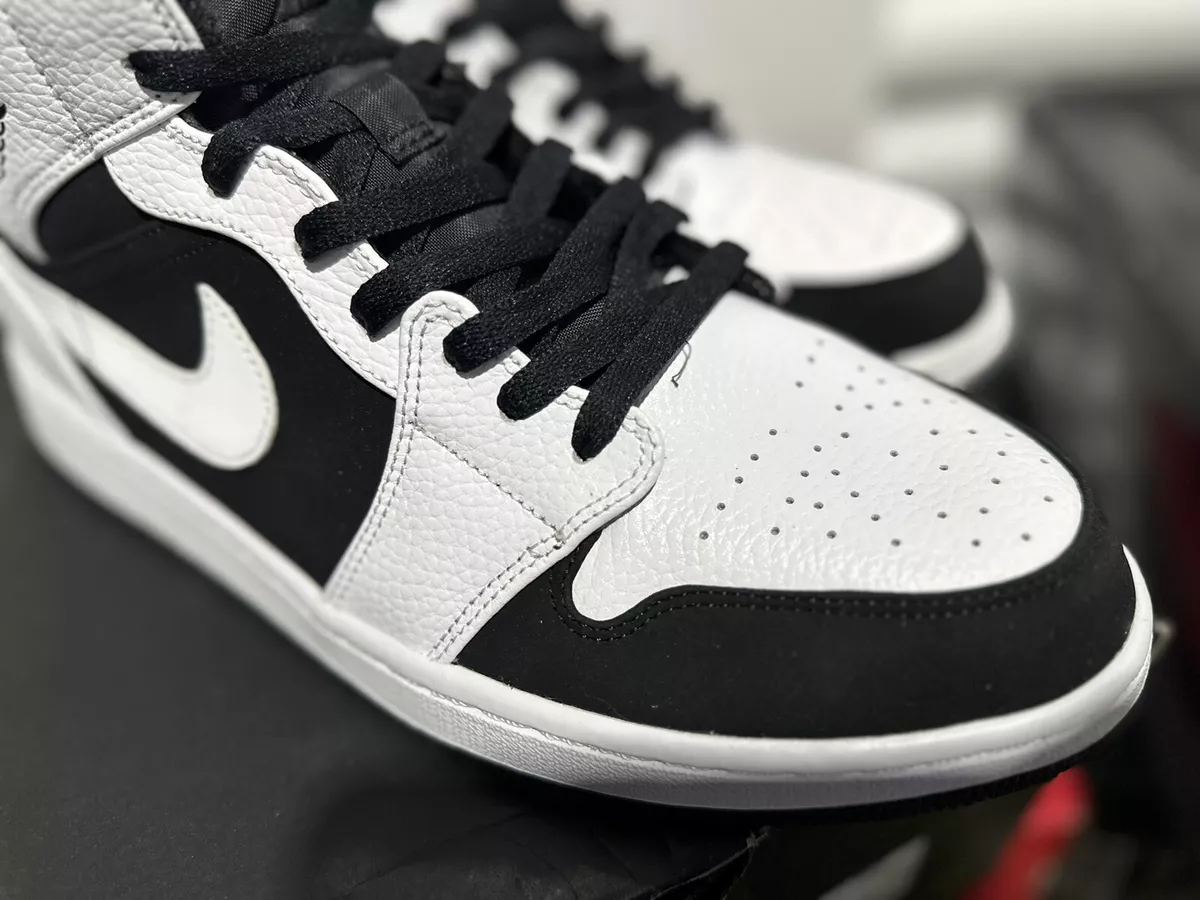 Size 12 Jordan 1 Retro Mid Tuxedo 2018 eBay