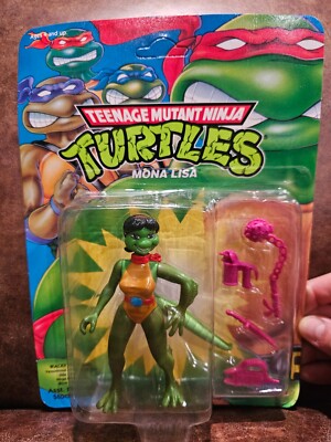 1992 Playmates TMNT Teenage Mutant Ninja Turtles Mona Lisa Figure