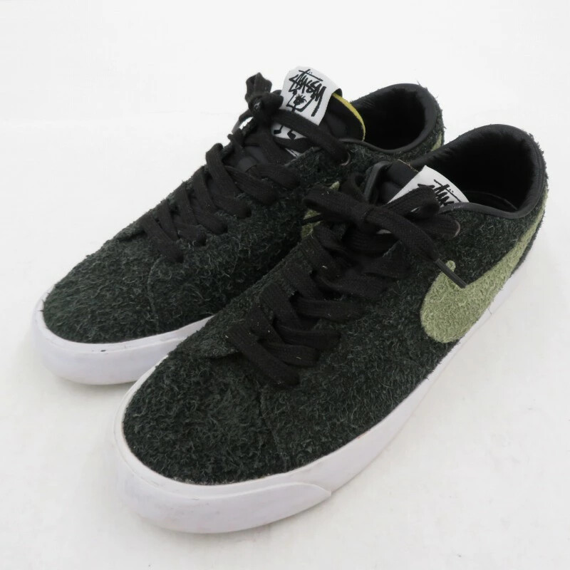 NIKE SB x STUSSY ZOOM BLAZER LOW BQ6449-001 QUICK STRIKE NIKE SB x STUSSY ZOOM BLAZER LOW BQ6449-001 QUICK STRIKE
