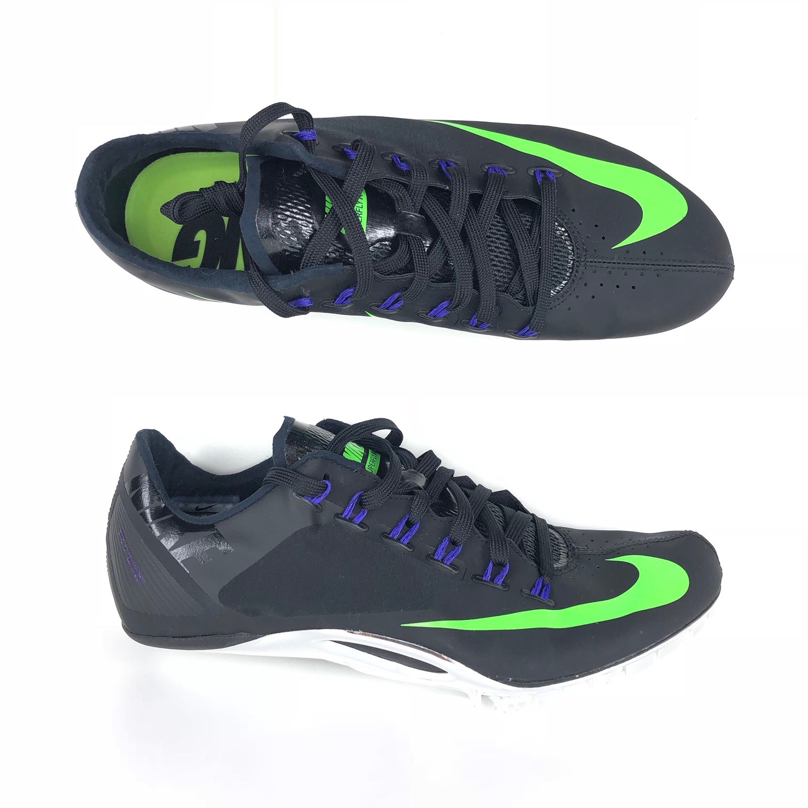 green track spikes