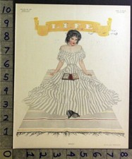 1909 COLES PHILLIPS LOVE ROMANCE PENNSYLVANIA RAILROAD TRAIN 2PG COVER AD FDA384