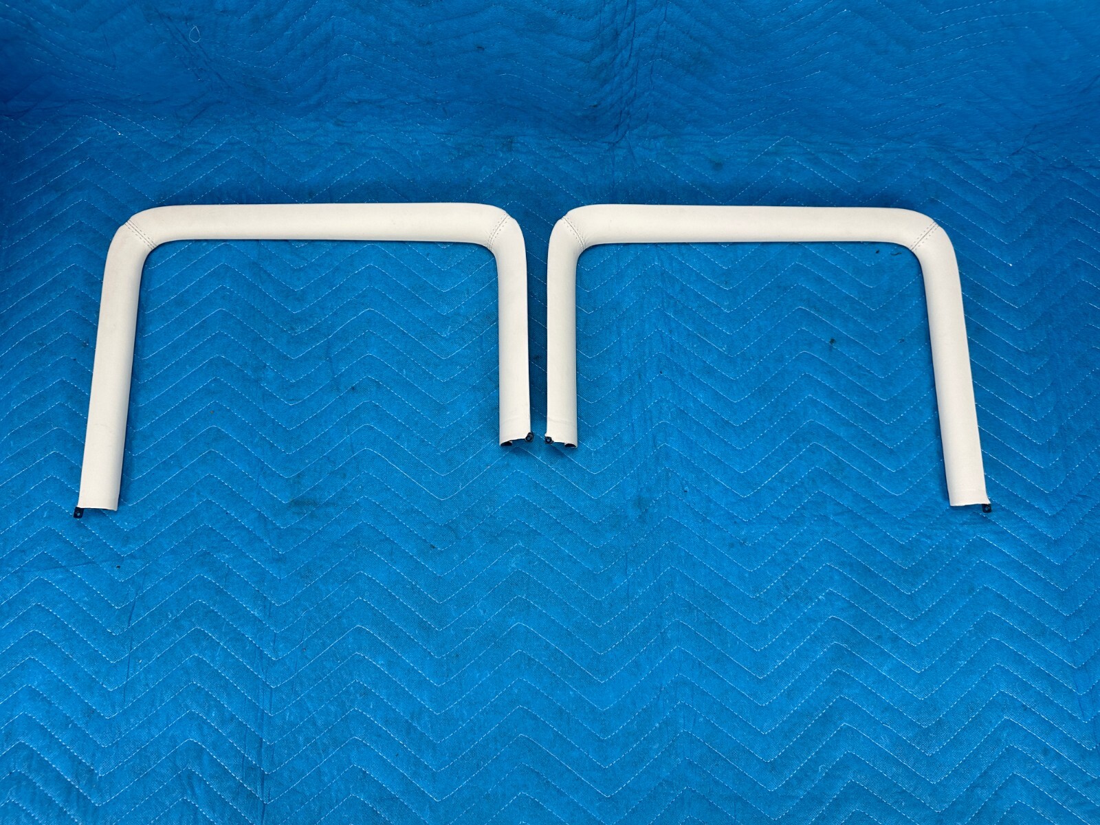 Bentley Cont Flying Spur Sunroof Trim Panel Bezel 2pc Set Ivory 2006-2012 OEM