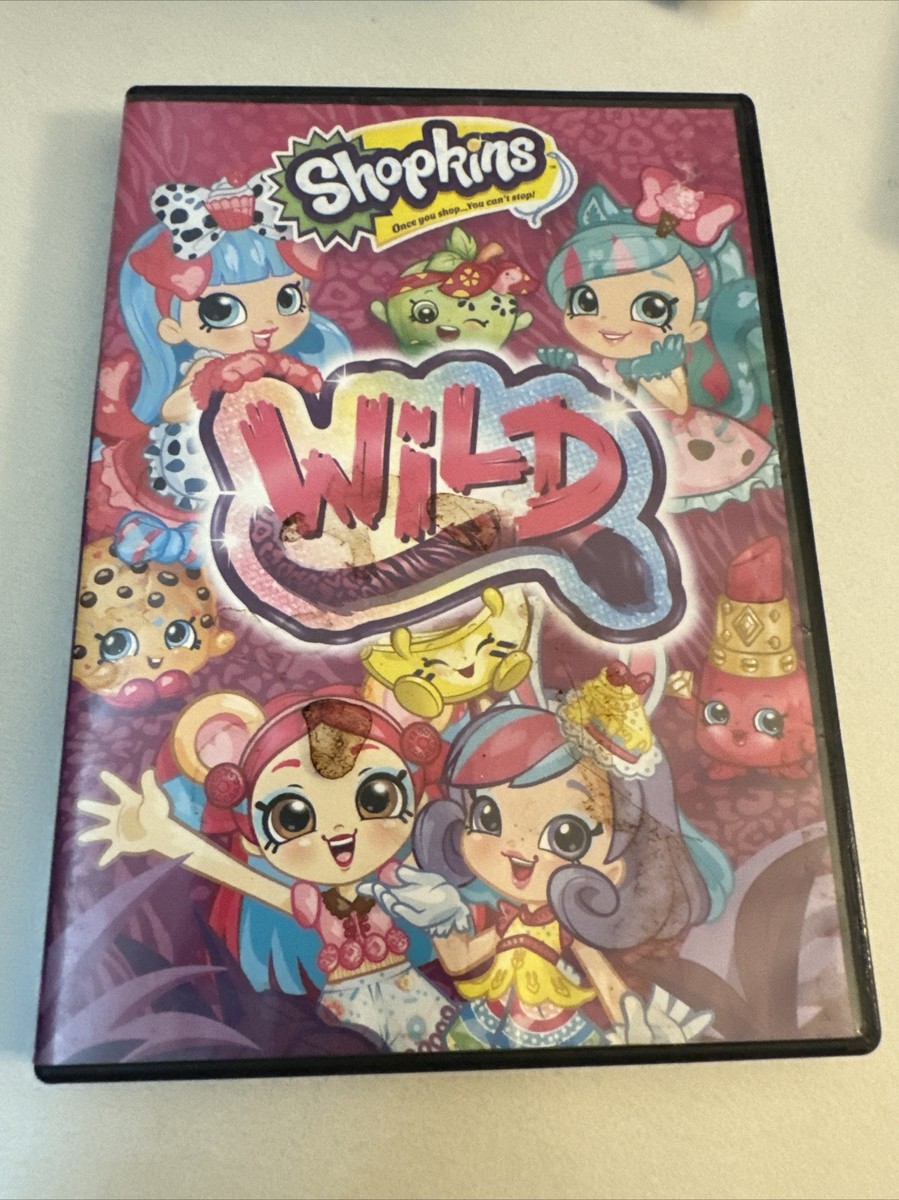 Cartoon Shopkins Scarletta Gateau Doll Shopkins: Wild [DVD] Best
