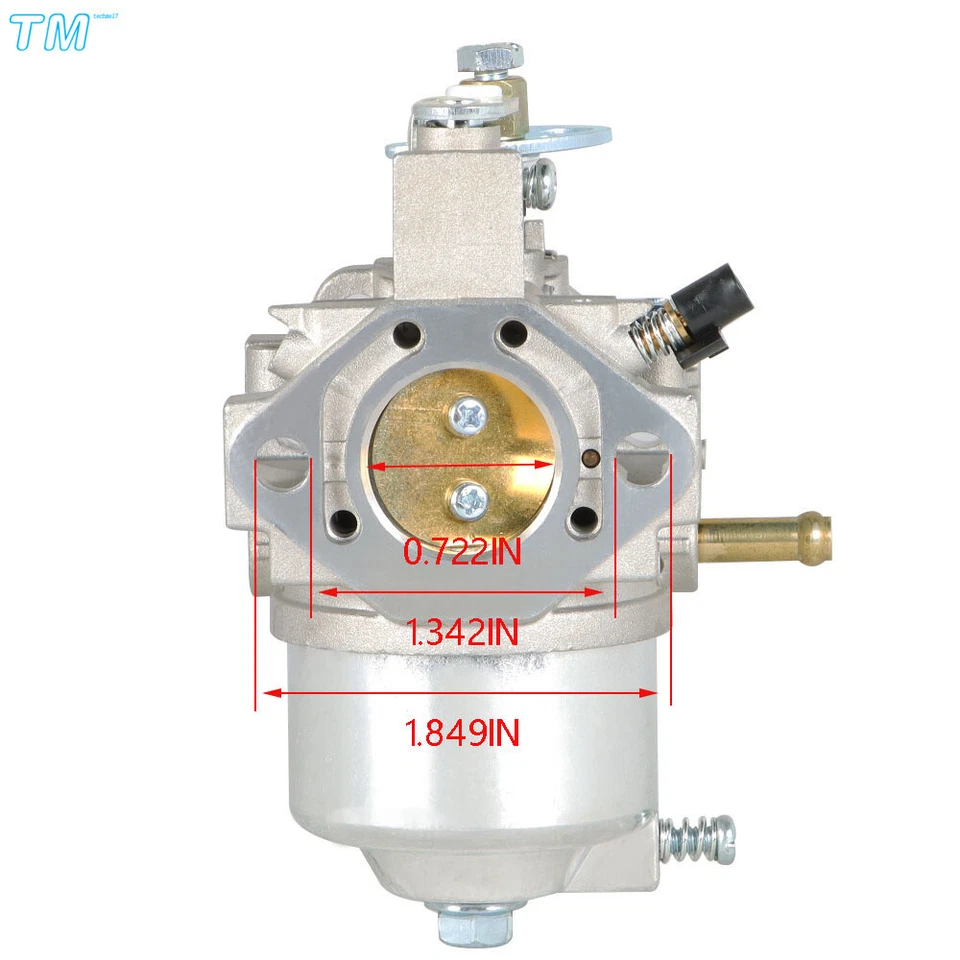 Carburador de carburador para Kawasaki Mule 500 520 550 KAF300 ATV 1993-2004 Foto 3 de 4