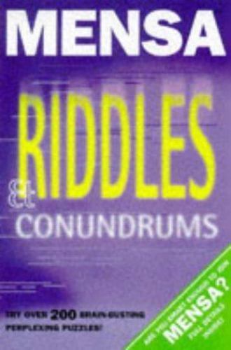 Mensa Riddles & Conundrums by Allen, Robert 9781858683102| eBay