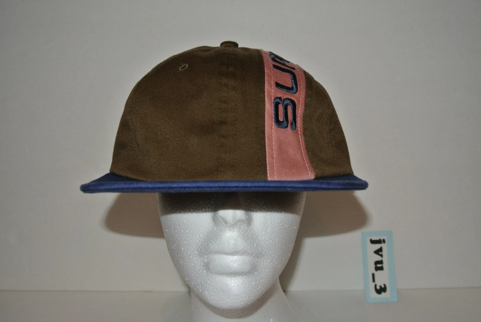 NEUF SUPREME FW18 STRIPE 6 PANNEAUX BOÎTE MOUSSE LOGO CHAPEAU CASQUETTE COMME CDG LIMITED 