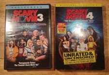 SCARY MOVIE 3 4 DVD Lot Brand New Sealed W/ Slipcover For 4