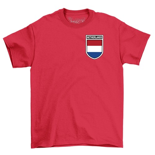 Netherlands Football Badge T-Shirt, Men's Women's & Kids Euro 2024 England Fan - Picture 6 of 13