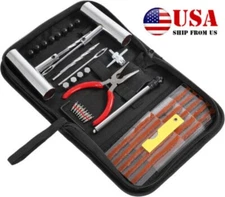 45PC Tire Kit DIY Tire Repair Plug Car Flat Repair Truck Motorcycle Home Patch/
