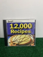 Snap Everyday Solutions 12,000 Recipes Computer Disc-(2001)