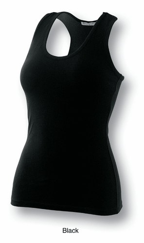 New Ladies Womens Girls Sports Casual Gym Action Back Cotton Jersey Knit Singlet - Picture 3 of 6