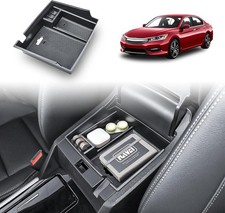 Center Console Organizer For Honda Accord 2013-2017 Middle Armrest Storage Inser