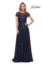 La Femme 30122 Evening Dress LOWEST PRICE GUARANTEE NEW Authentic