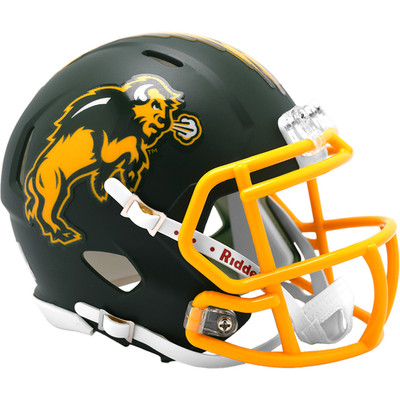 North Dakota State Bison Harvest Riddell NCAA Speed Mini Helmet