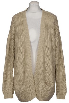 Pull & Bear Strickjacke Damen Cardigan Jacke Gr. M Beige #3wkr1ae