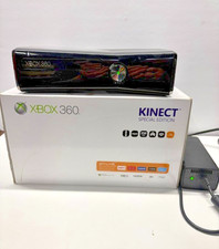 Xbox 360 S 250GB Console Special Edition Kinect Box & Power Supply - Tested