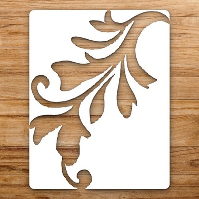 Floral Fusion Large Reusable Wall Stencil For Painting DIY Home Decor Template