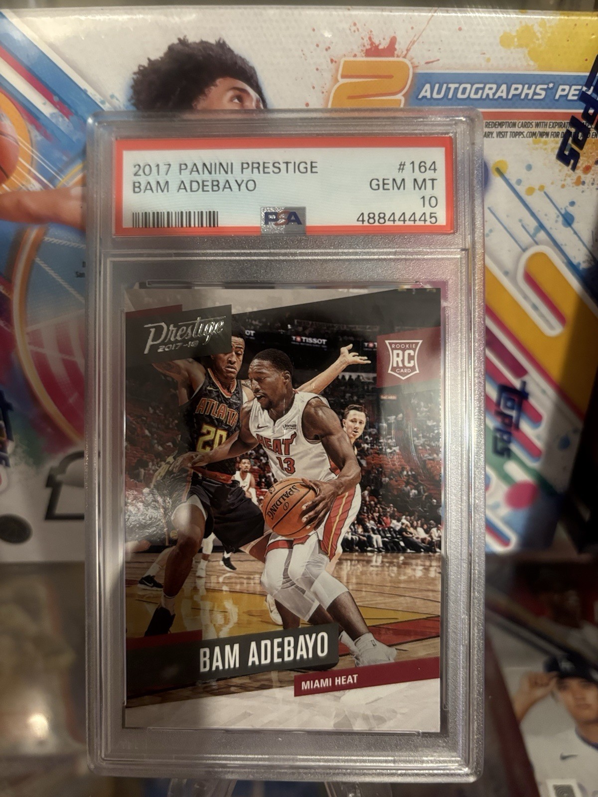 2017-18 Panini Prestige Rookies Bam Adebayo #164 Psa 10 🔥83🔥