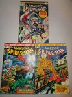 AMAZING SPIDER-MAN #131, #132, #133 LOT (1974 ; 3 Comics ; FN to VF+ Condition)