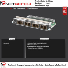 HP JL084A Aruba 3810M 4-Port Stacking Module