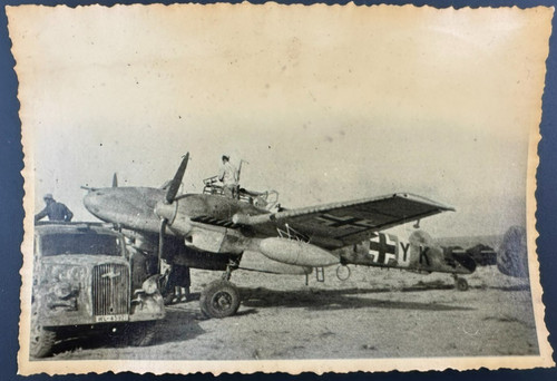 German WW II Photo Messerschmitt Bf 110 - Night Fighters