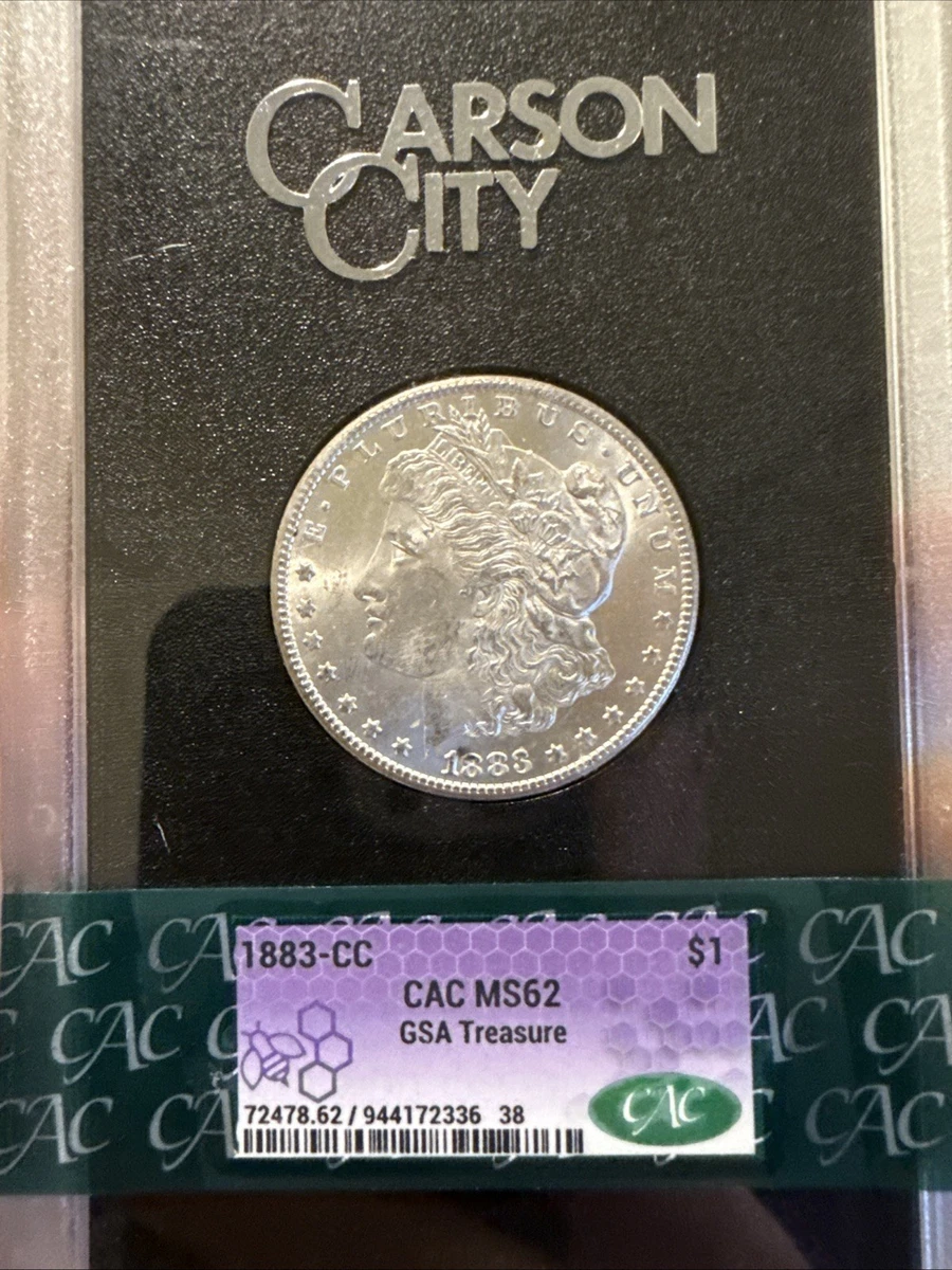 Carson City Grade MS 62 1883 Year Morgan US Dollars (1878-1921
