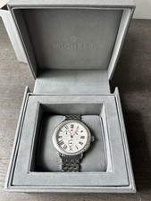 MICHELE Serein Mid Silver Diamond Dial Women's Watch MWW21B000143 